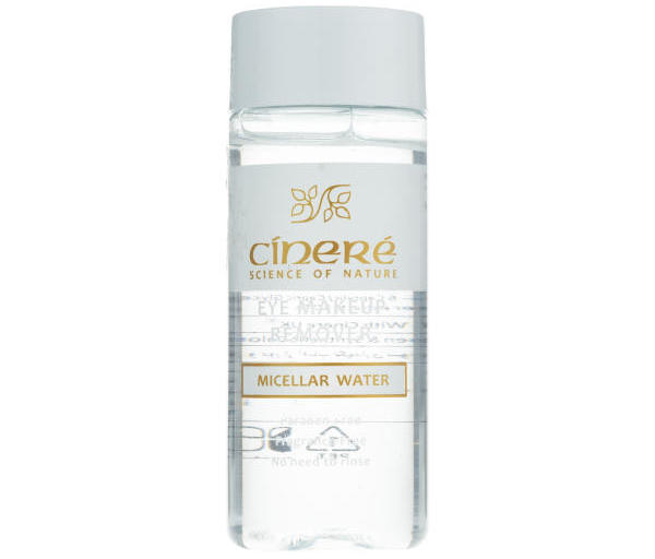 لوسیون پاک کننده آرایش چشم سینره مدل Micellar water حجم 120 میلی لیتر