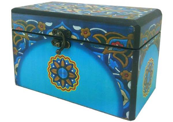 جعبه هدیه طرح صندوقچه سنتی کد 414