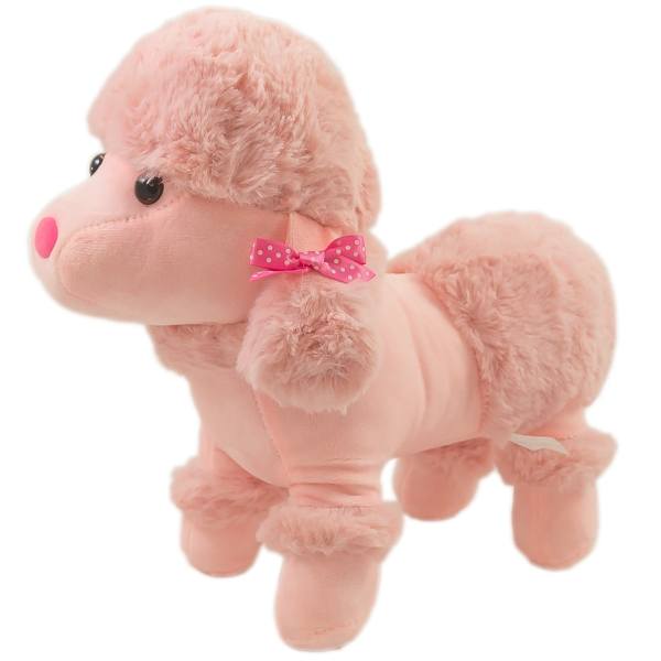 عروسک سگ اشرافی مدل Big Pink Poodle