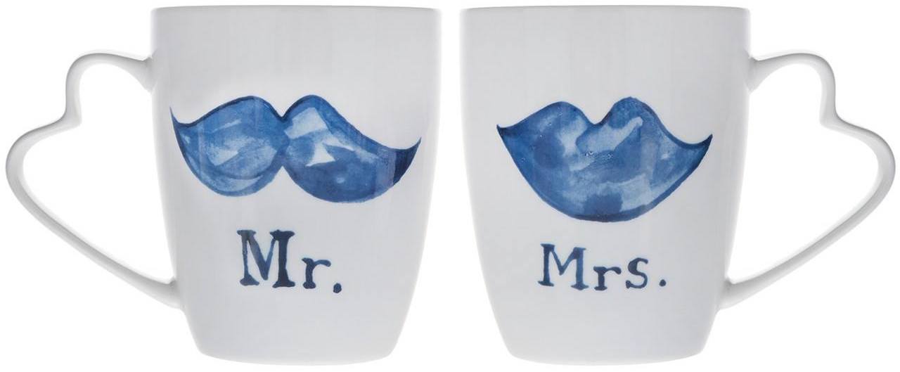ماگ مدل Mrs and Mr بسته 2 عددی