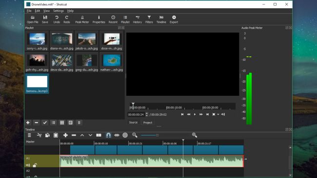 ویرایش ویدیو: Shotcut