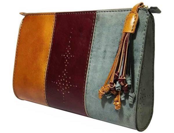 کیف دستی زنانه چرم طبیعی گلیما مدل 271