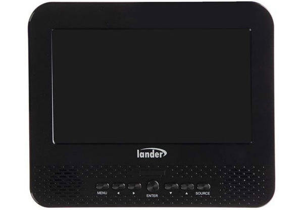 تلویزیون خودرو لندر مدل LD-701 به همراه گیرنده دیجیتال USB پروویژن هدیه