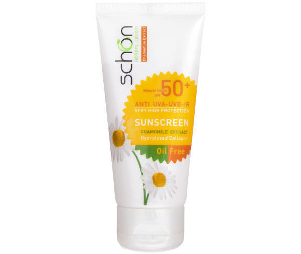 کرم ضد آفتاب رنگی فاقد چربی شون با رنگ طبیعی + SPF50