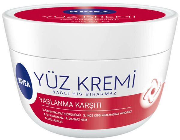 کرم ضد چروک نیوآ مدل Yuz حجم 100 میلی لیتر