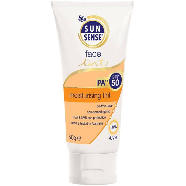 کرم ضد آفتاب رنگی سان سنس SPF50 مقدار 50 گرم