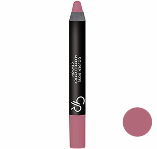 رژ لب مدادی مات گلدن رز شماره 10