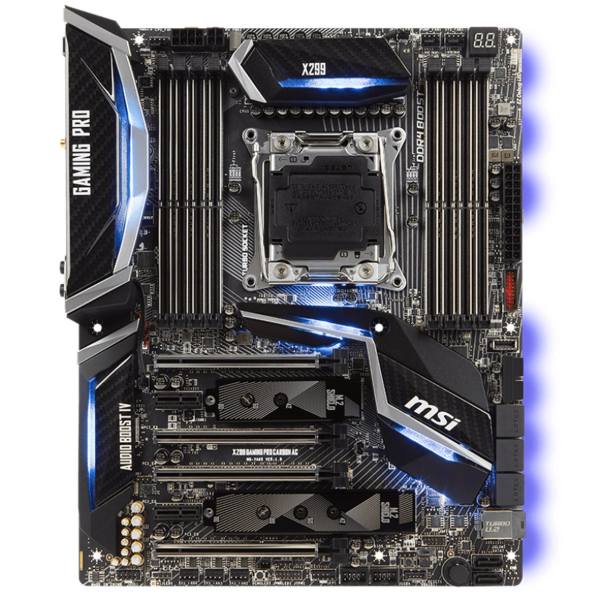 مادربرد ام اس آی مدل X299 GAMING PRO CARBON