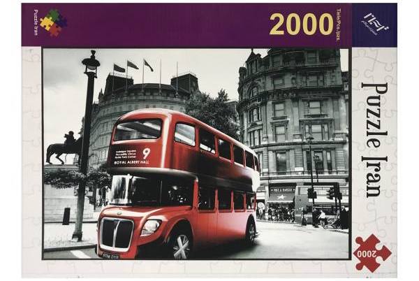 پازل 2000 تکه پازل ایران مدل Bus