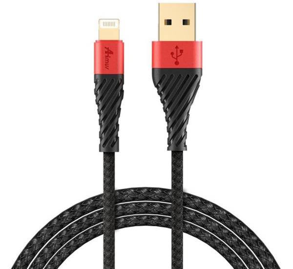 کابل تبدیل USB به لایتنینگ آیماس مدل Nylon به طول 1.8 متر