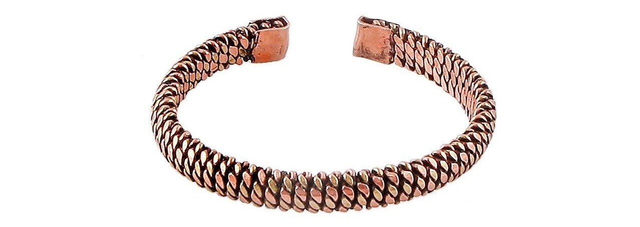 دستبند مسی گالری مثالین کد 149221 سایز 35 cm