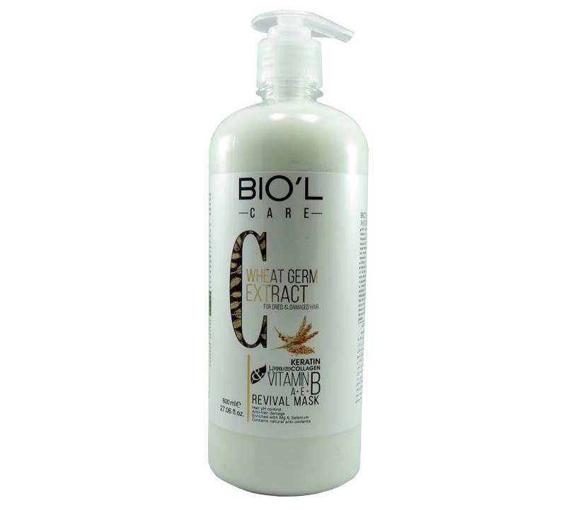 ماسک مو بیول مدل Wheat Germ Extract حجم 750 میلی لیتر
