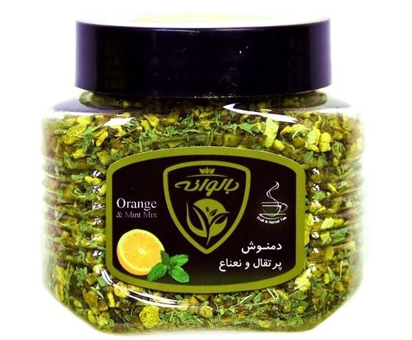 دمنوش پرتقال و نعناع بالوانه مقدار 100 گرم