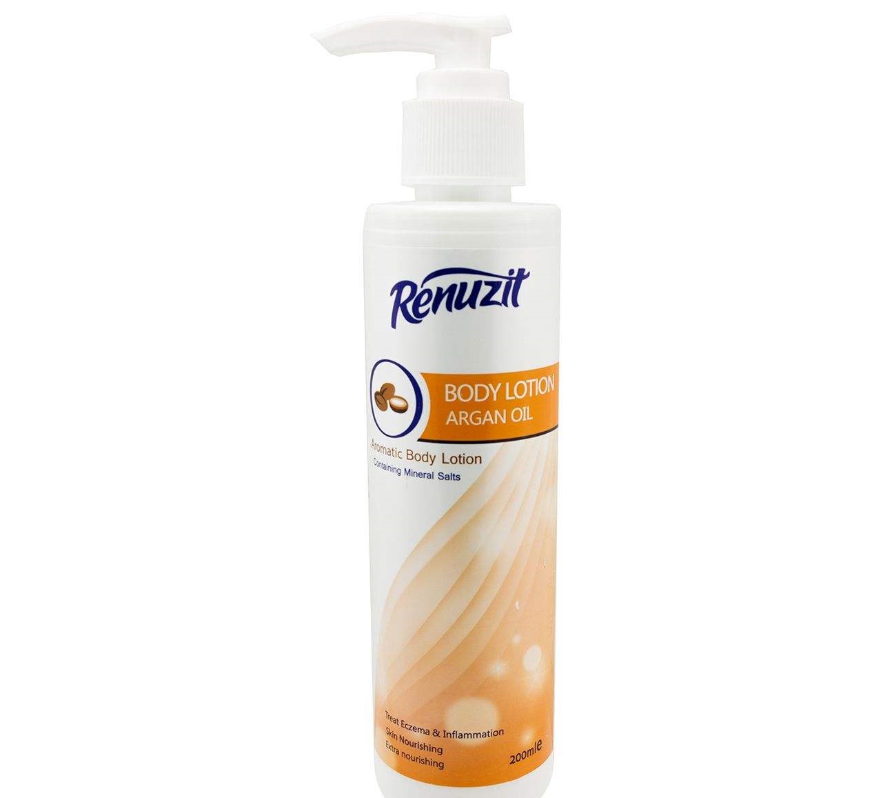 لوسیون بدن رینو زیت مدل ARGAN OIL حجم 200 میلی لیتر