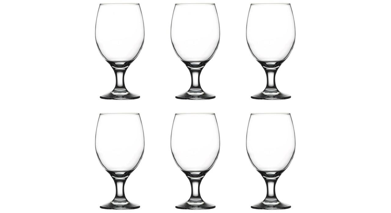 لیوان پایه بلند پاشاباغچه کد 44417 بسته 6 عددی