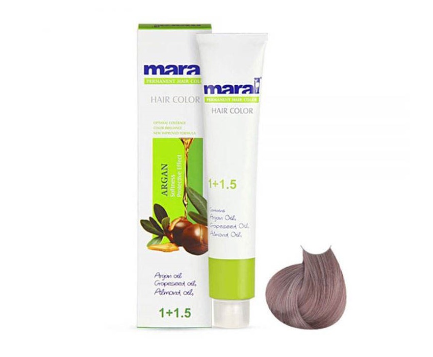 رنگ مو مارال سری دودی مدل بلوند دودی متوسط شماره 7.1