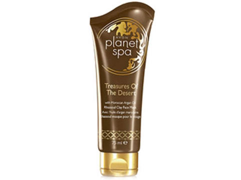 ماسک صورت خاک رس آون مدل Planet spa Rhassoul Clay