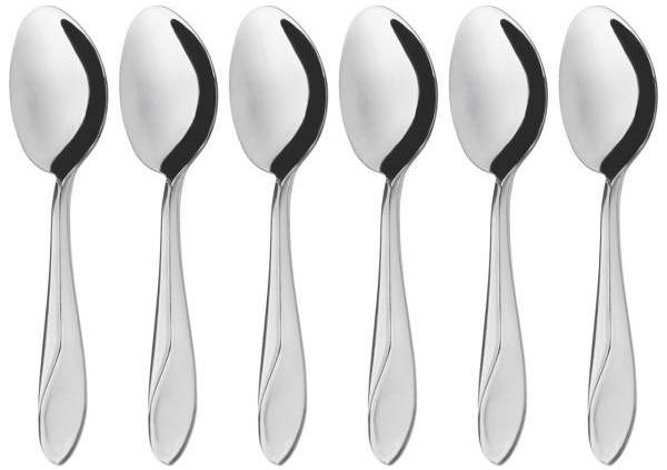 قاشق چای خوری ناب استیل مدل Selia