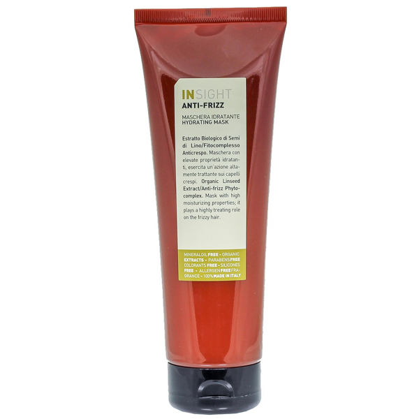 ماسک مخصوص موهای وز و مجعد اینسایت مدل ANTI-FRIZZ حجم 250 میلی لیتر