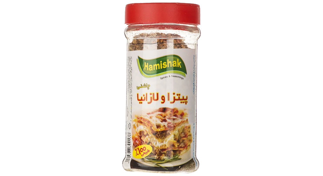 چاشنی پیتزا و لازانیا همیشک مقدار 100 گرم