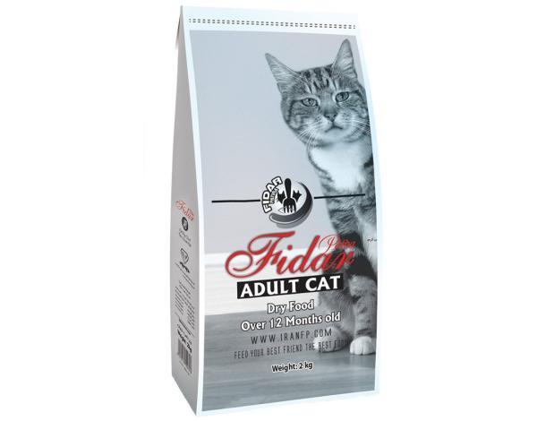 غذای خشک گربه فیدار پاتیرا مدل Adult Cat وزن 2 کیلوگرم