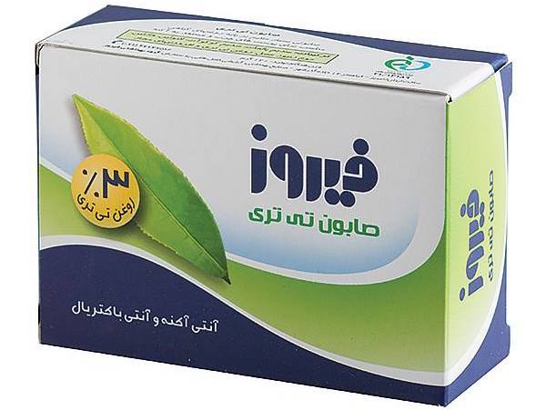 صابون فیروز مدل Tea Tree مقدار 120 گرم