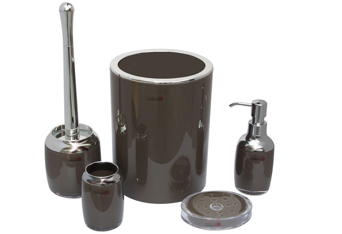 ست سرویس بهداشتی 5 تکه کنتراست مدل CAC-3BR