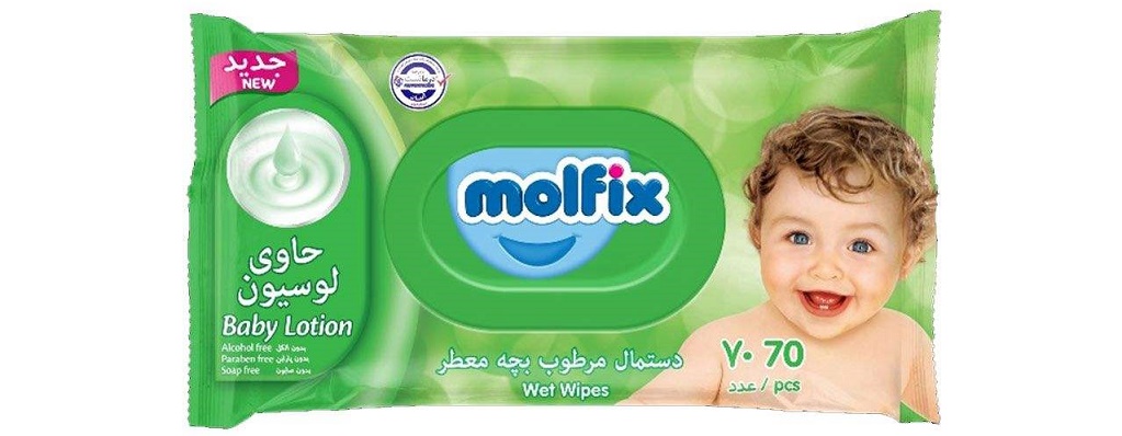 دستمال مرطوب molfix مدل 10084 :