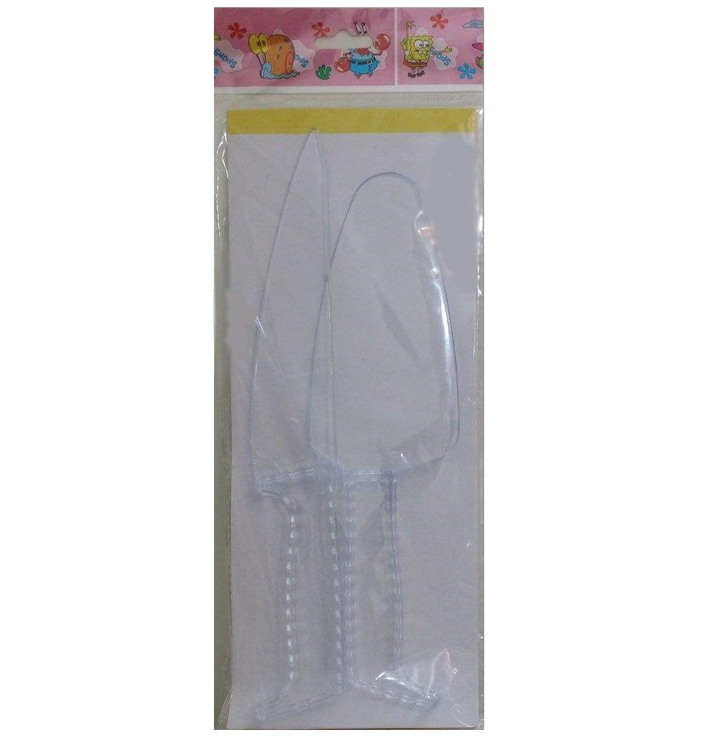 کفگیر و چاقو کیک تولد مدل زرین 0010