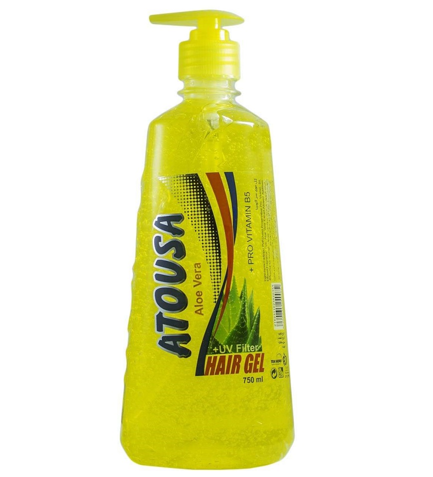 ژل مو آتوسا مدل aloe vera حجم 750 میلی لیتر