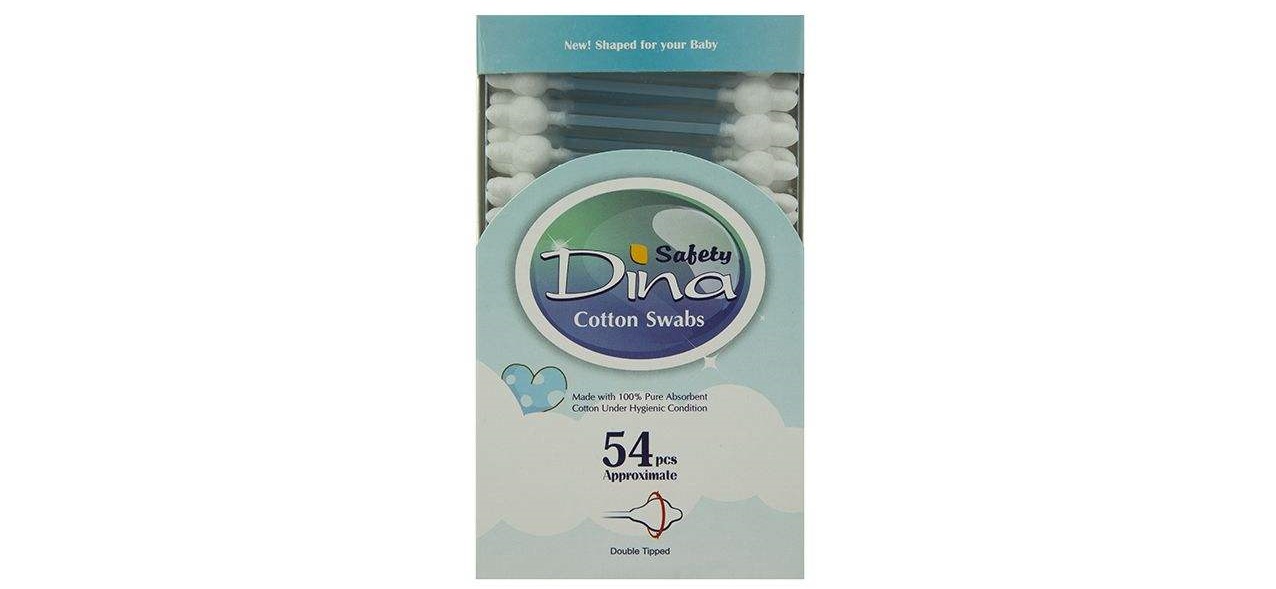 گوش پاک کن کودک دینا مدل Blue بسته 54 عددی