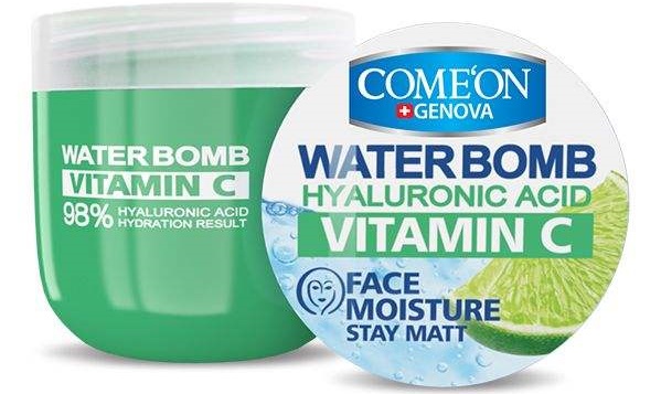 کرم آبرسان کامان سری واتربمب مدل VITAMIN C حجم 200 میلی لیتر