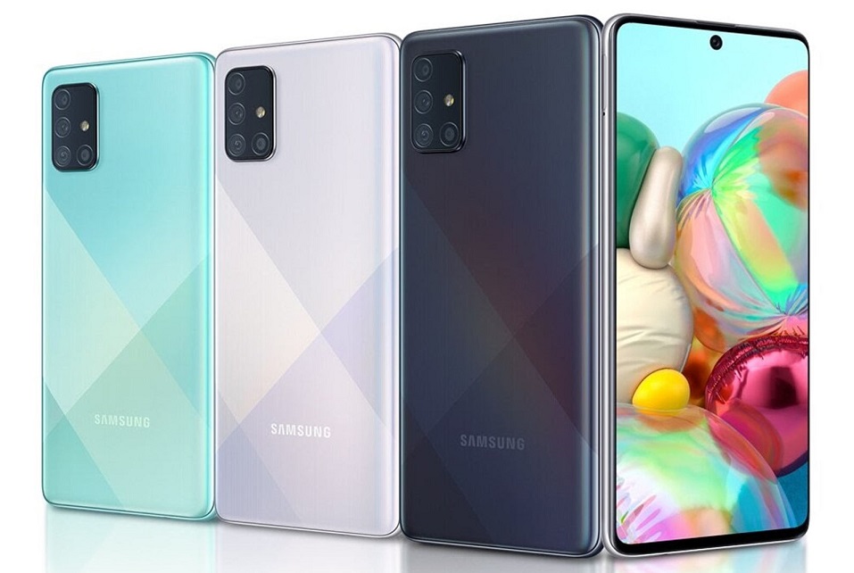گوشی موبایل سامسونگ مدل Galaxy A71 SM-A715F/DS دو سیم‌کارت ظرفیت 128 گیگابایت همراه با رم 8 گیگابایت