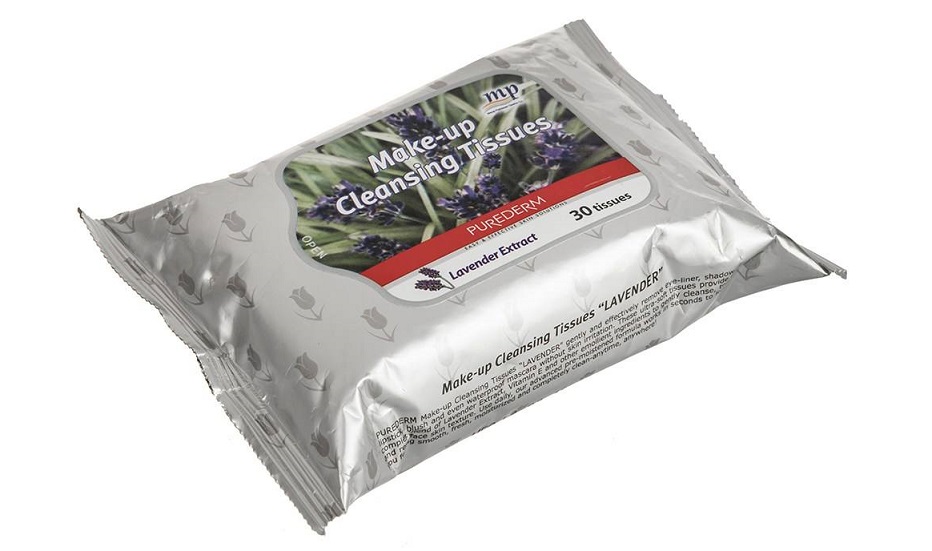 دستمال مرطوب پاک کننده آرایش پیوردرم مدل Aloe Vera Extract