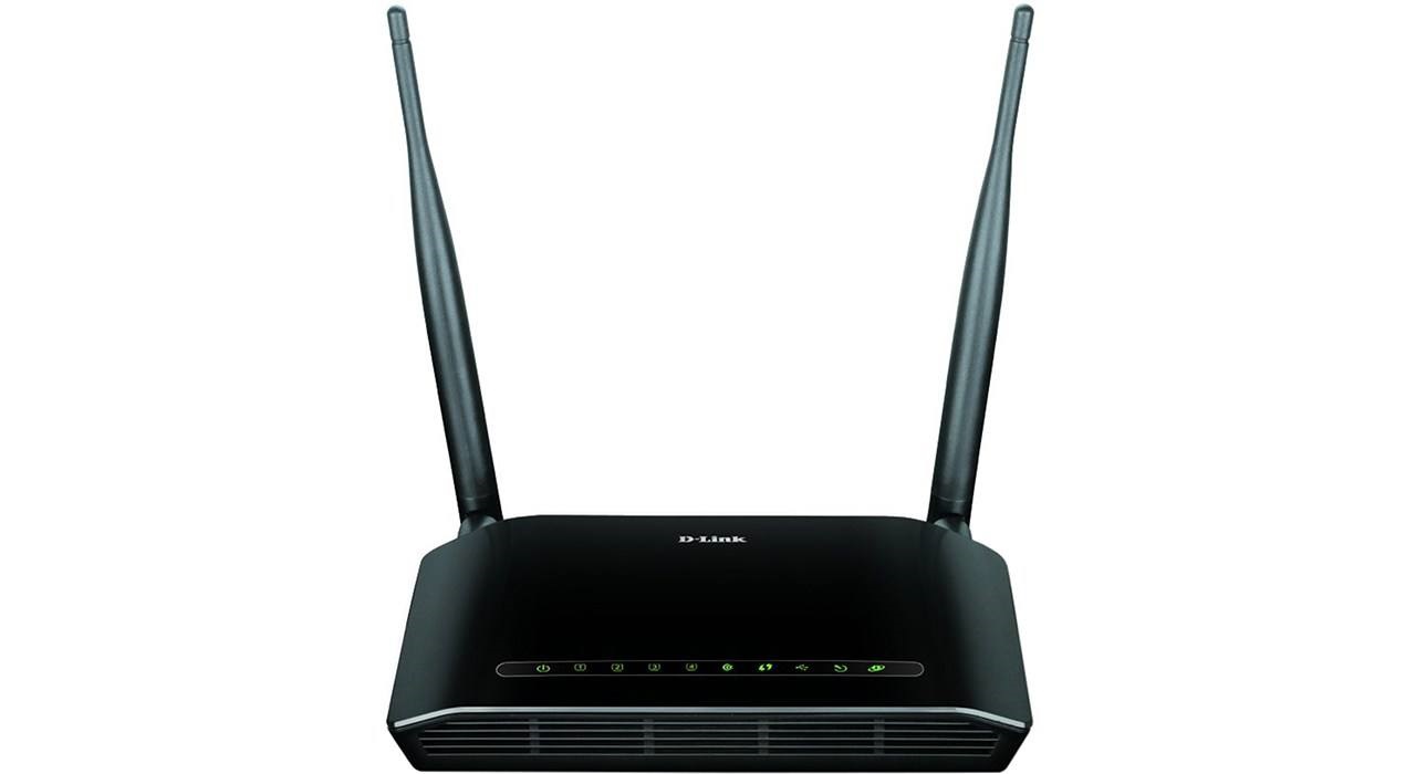 مودم ارزان‌قیمت : مودم روتر ADSL 2+ N300 دی‌-لینک مدل DSL-2740U
