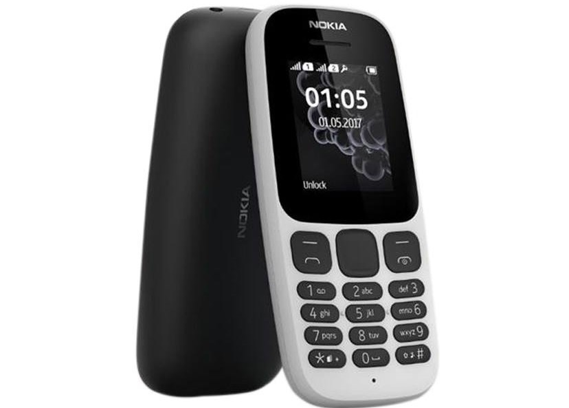 گوشی موبایل نوکیا مدل 105 (2017) دو سیم‌ کارت