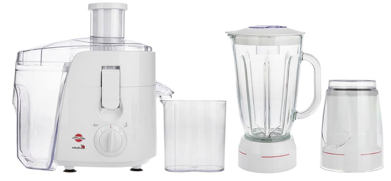 آب‌میوه‌گیری‌ پارس خزر مدل VitaFruit Glass