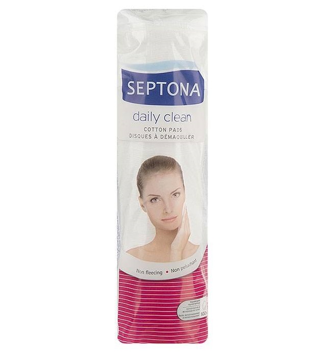 پد پاک کننده آرایشی سپتونا سری Daily Clean بسته 80 عددی