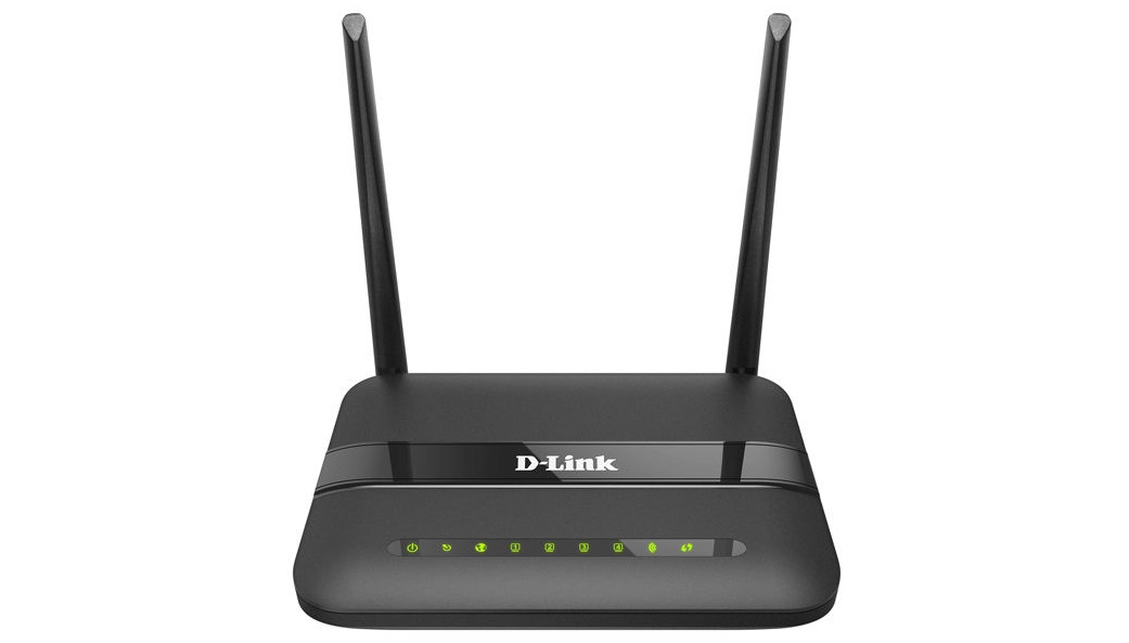مودم پرفروش : مودم روتر ADSL 2+ بی‌سیم N300 دی-لینک مدل DSL-124