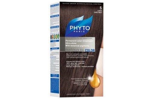 کیت رنگ موی فیتو مدل PHYTO COLOR شماره 5