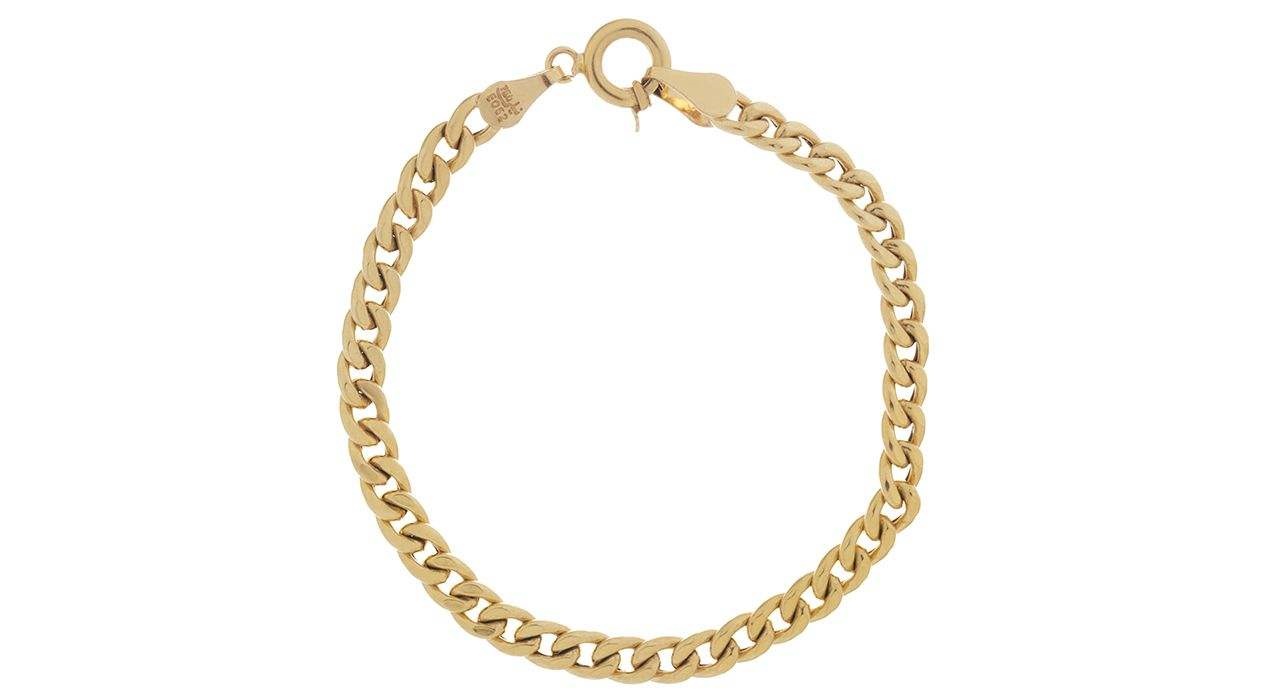 دستبند طلا 18 عیار گوی گالری مدل G34