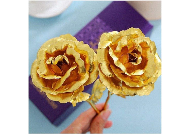 شاخه گل گلدن رز مدل camix