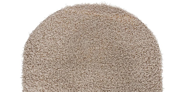 پادری فرش مریم مدل پرزبلند نیم دایره