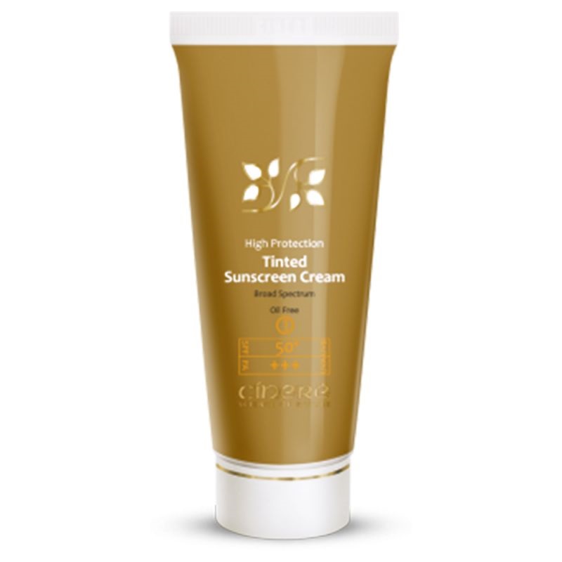 کرم ضد آفتاب رنگی سینره SPF50 شماره 1