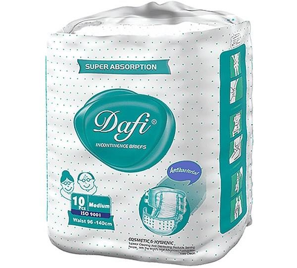 پوشک کامل بزرگسال دافی مدل Medium بسته 10 عددی