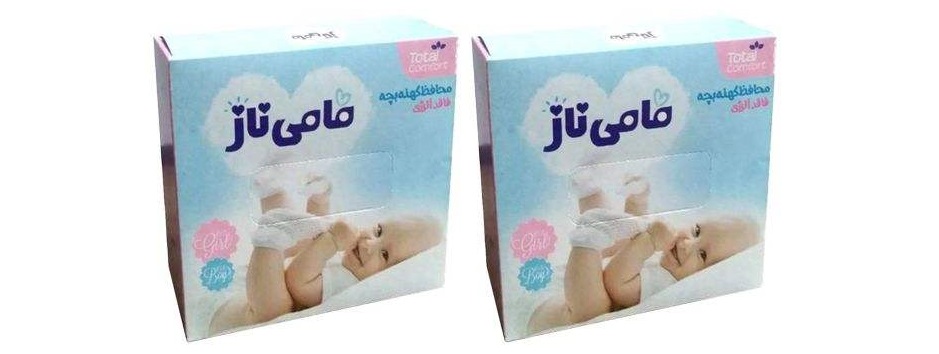محافظ کهنه مامی ناز مدل Protect بسته 40 عددی مجموعه 2 عددی