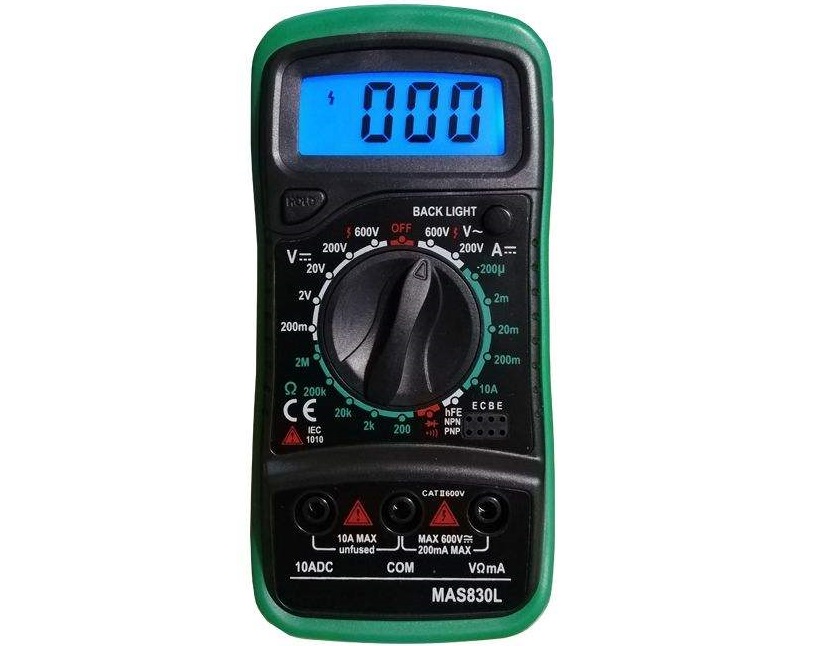 مولتی متر دیجیتال  مدل MAS830L