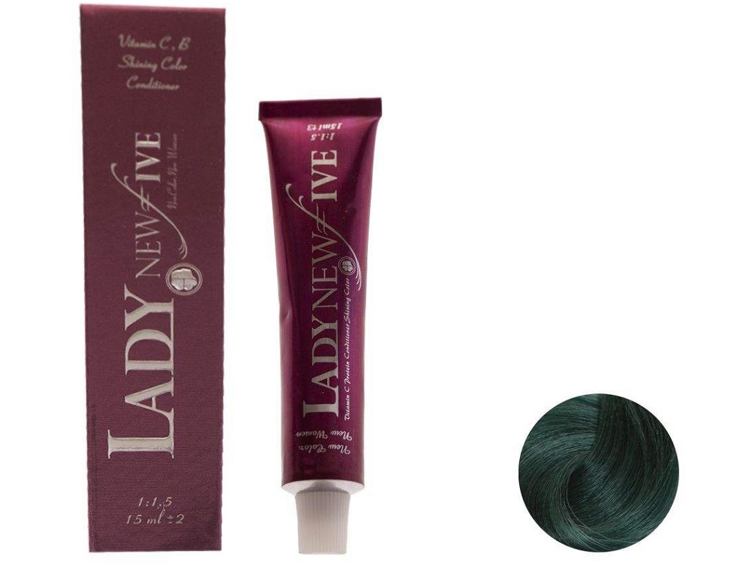 واریاسیون لیدی نیو فایو شماره 002 حجم 15 میلی لیتر رنگ سبز