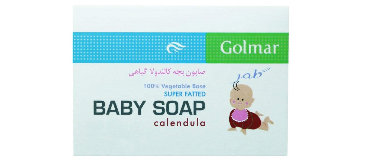 صابون بچه گلمر مدل Calendula وزن 80 گرم