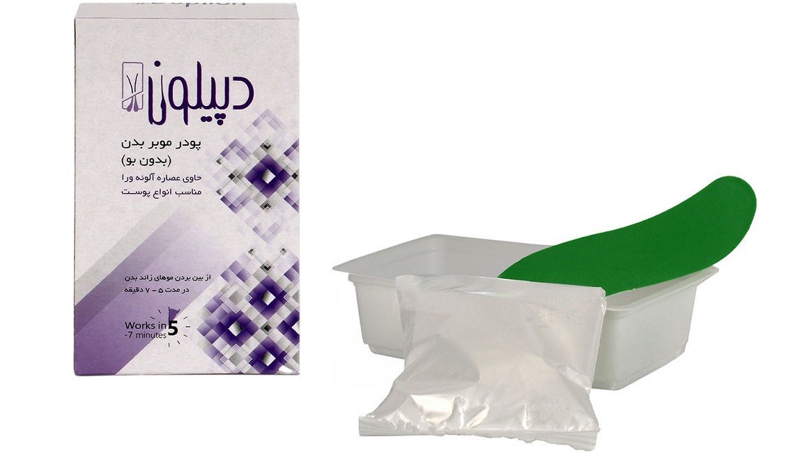 پودر موبر دپیلون مدل آلوئه ورا وزن 50 گرم